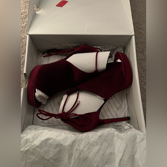 NIB Aldo Tilley Pee-Toe Cut-Out Heels - Picture 13 of 15